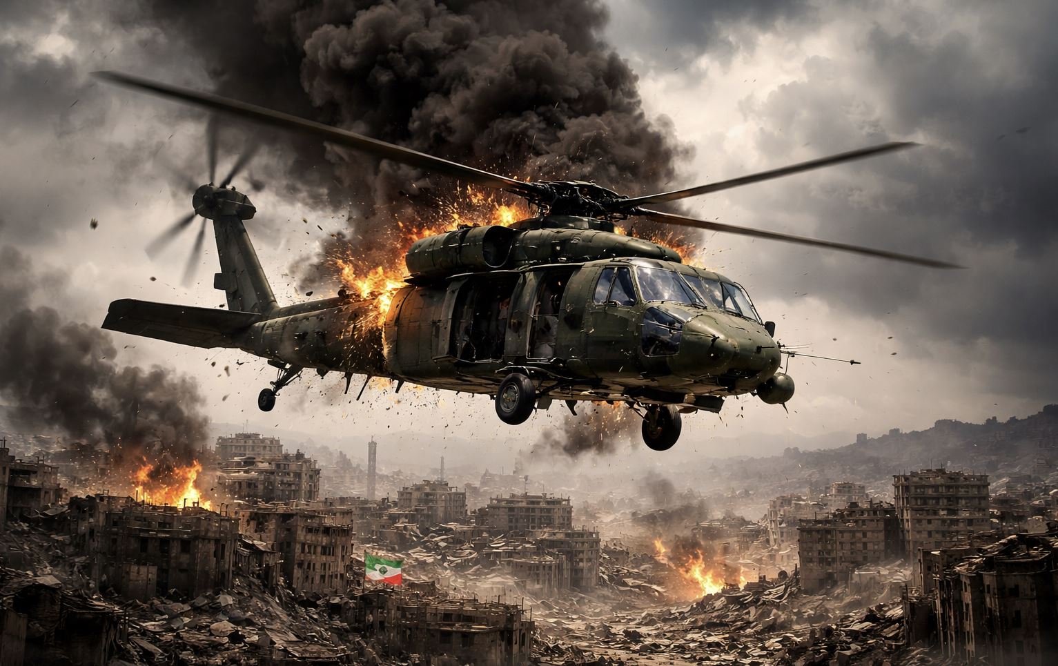 Krisis di Timur Tengah: Dua Jet Tempur AS Jatuh, Helikopter Penyelamat Ditembak Rudal Iran